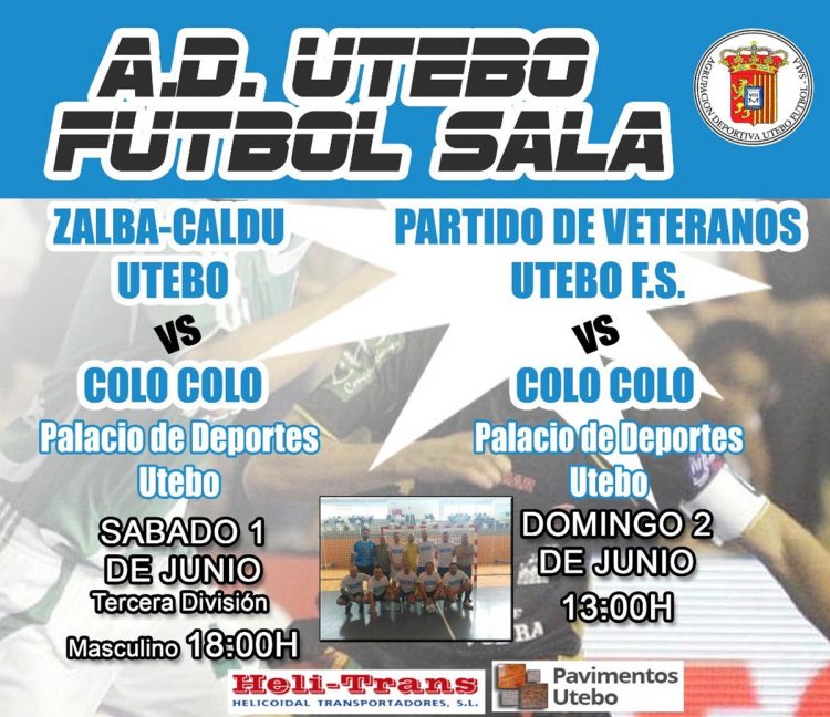 Los Veteranos del Colo jugarán en Utebo