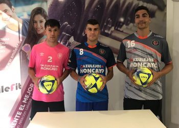 Presentada la 'nueva piel' del Azulejos Moncayo Colo Colo
