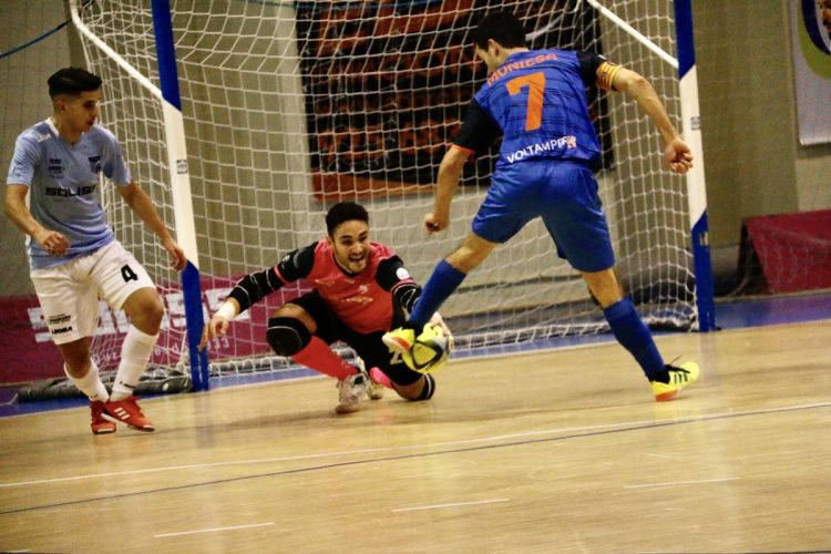 El Azulejos Moncayo Colo Colo pierde contra el Soliss FS Talavera