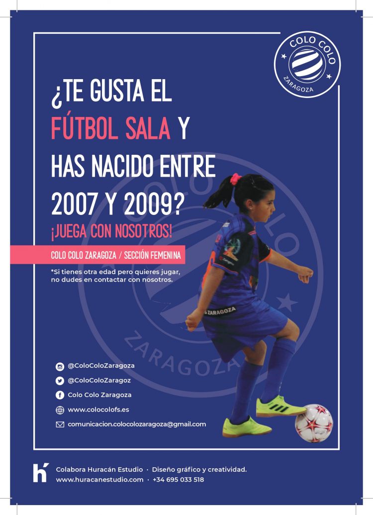 El Colo Colo Zaragoza impulsa la creación de su sección femenina