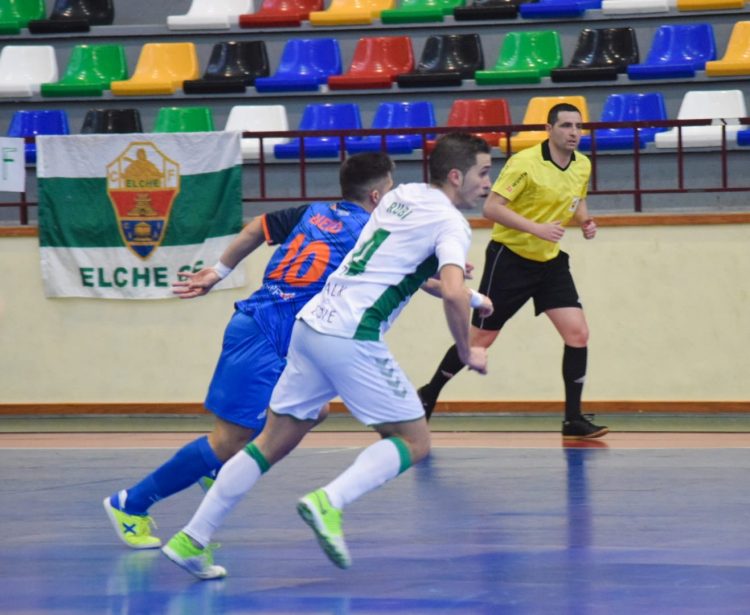 El Azulejos Moncayo Colo Colo pierde ante el Irefrank Elche CF (6-5)