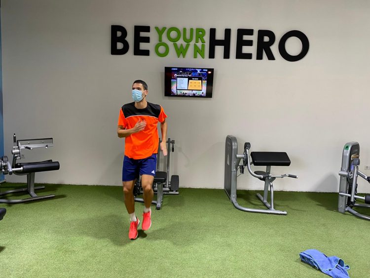 El Colo se ‘pone en forma’ en OKEYMAS Fitness Club