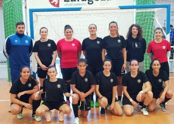 Gran imagen del Aldro Colo San Mateo en su primer amistoso