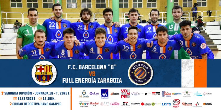 El Full Energía Zaragoza se juega en Barcelona lograr un objetivo ilusionante
