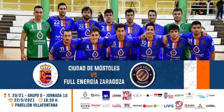 El Full Energía Zaragoza juega contra el Móstoles el último encuentro de la temporada
