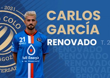 Carlos García, ¡Renovado!
