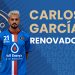 Carlos García, ¡Renovado!