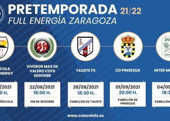 El Full Energía Zaragoza disputará cinco amistosos antes del inicio liguero