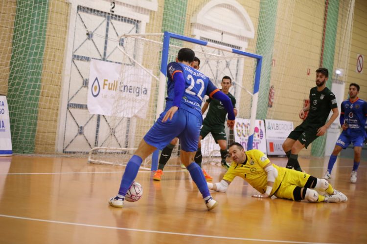 Al Full Energía Zaragoza se le escapan dos puntos en los minutos finales