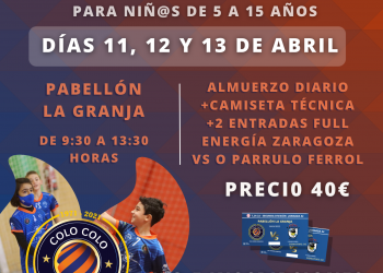 Campus de fútbol Sala – Toyota Artal Colo Colo – Abril 2022