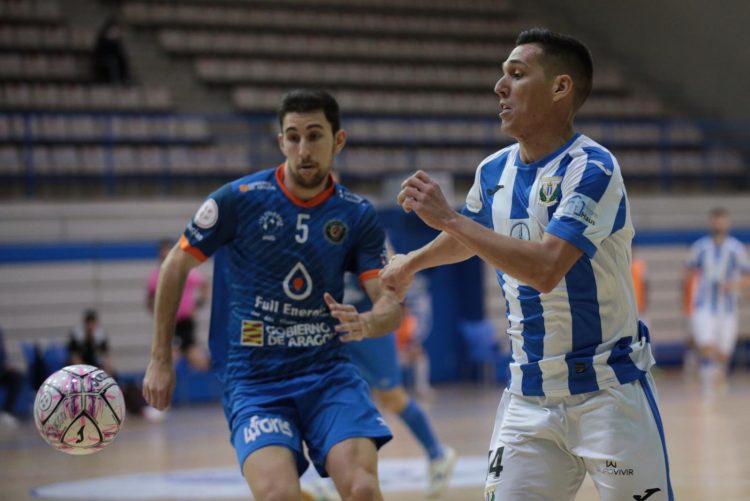 Al Full Energía Zaragoza se le escapa el triunfo en Leganés