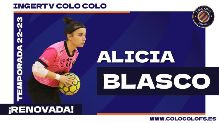 Alicia Blasco defenderá, de nuevo, la portería del IngerTV Colo Colo