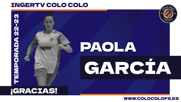 Paola García deja de pertenecer al Ingertv Colo Colo
