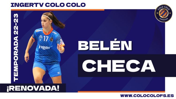 Belén Checa, a por su segunda campaña en el IngerTV Colo Colo