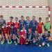 Los equipos de la base juegan amistosos