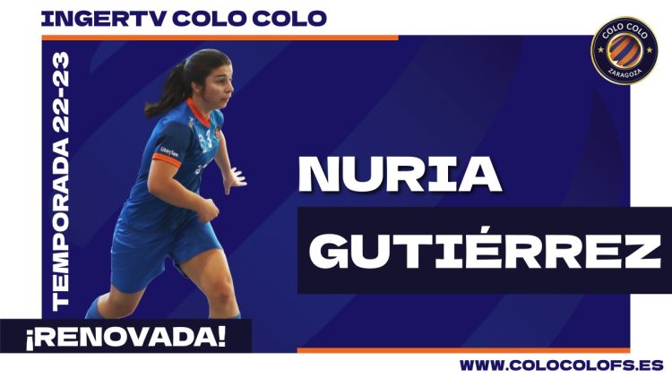 El IngerTV Colo Colo vuelve a contar Nuria Gutiérrez