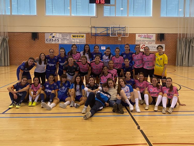 Gran mañana de fútbol sala femenino en Alagón