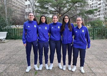 Raquel Prades, Julia Vallespín, Gloria Gonzalvo, María Mallor y María Coello juegan con Aragón el Campeonato de España de Selecciones Autonómicas