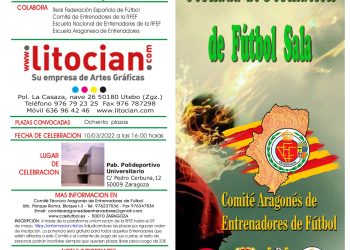 Samuel García y Sergio Molina, ponentes en la jornada de formación de fútbol sala 