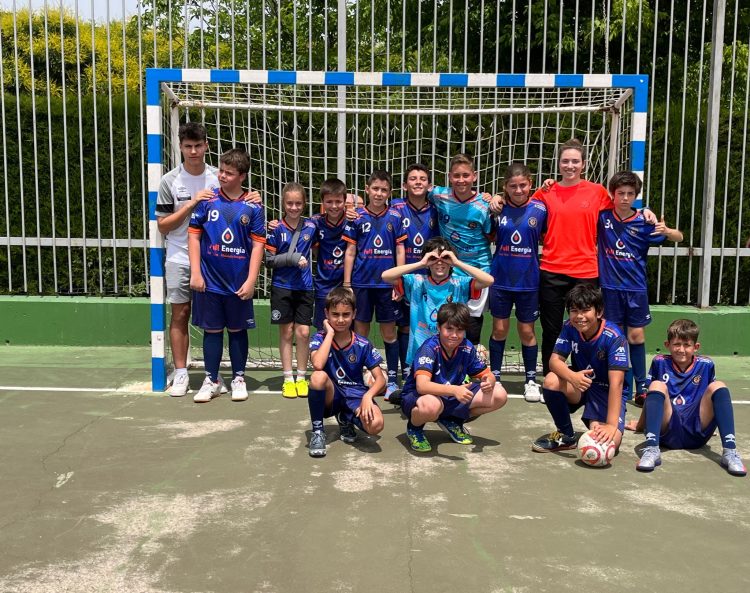 Vicky Palomino, entrenadora del Alevín ‘C’ del Full Energía Zaragoza: «Estamos muy satisfechos y orgulloso de la evolución del equipo»