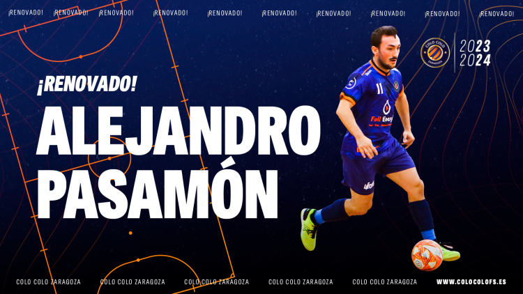 Alejandro Pasamón, ¡Renovado!