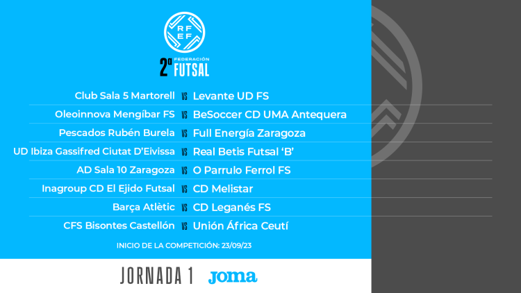 Burela Pescados Rubén – Full Energía Zaragoza en la primera jornada de Liga