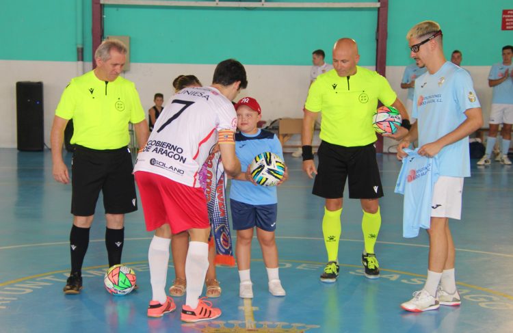 Goleada al cáncer infantil en Sástago