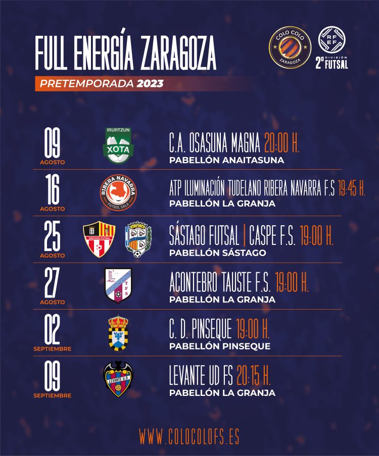 El 7 de agosto empieza la pretemporada del Full Energía Zaragoza