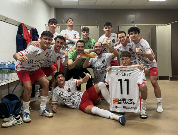 El Full Energía Zaragoza ‘B’ gana 5-6 al Villa de Quel con un gol en el último suspiro