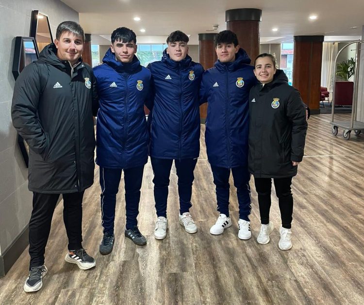 Gabriel Paniagua, Sergio González y Jorge Martínez, en la convocatoria de la Sub-19 de Aragón para disputar la fase previa del Campeonato de España