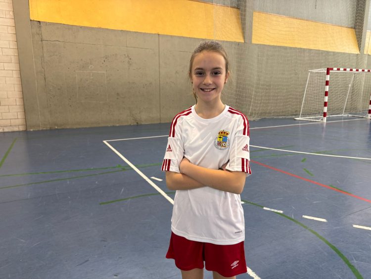 Ariana Teresa, convocada con la Selección de Aragón Alevín para el Campeonato de España de Selecciones Autonómicas