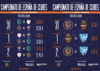 La Granja, sede de los Campeonatos de España de Clubes Cadete Femenino e Juvenil Femenino