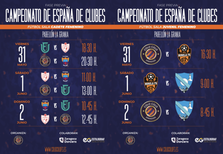 La Granja, sede de los Campeonatos de España de Clubes Cadete Femenino e Juvenil Femenino