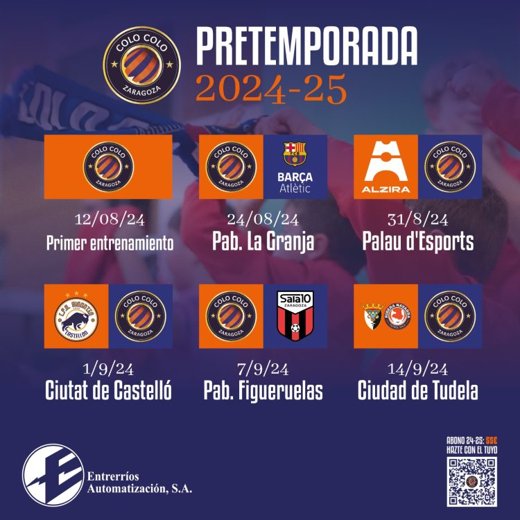 Definida la pretemporada del Entrerríos Zaragoza