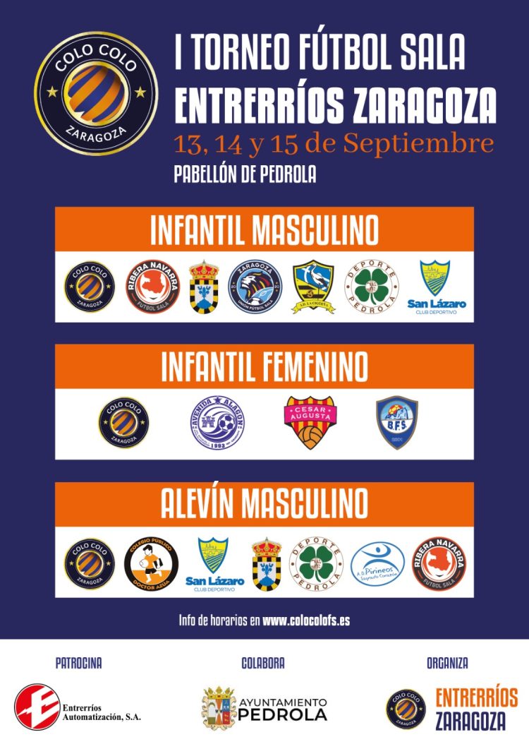 I Torneo de Fútbol Sala – Entrerríos Zaragoza