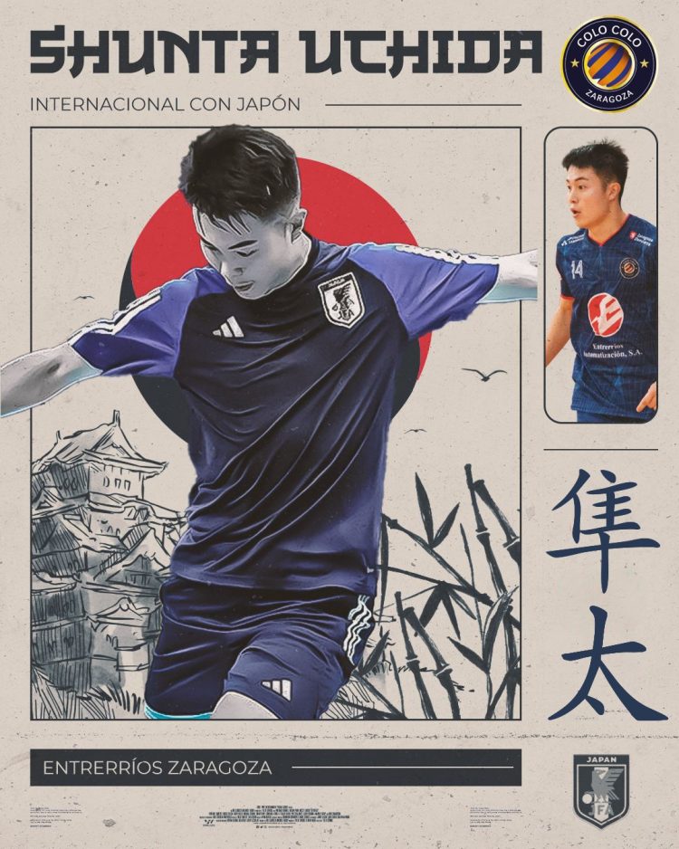 Shunta Uchida, con Japón