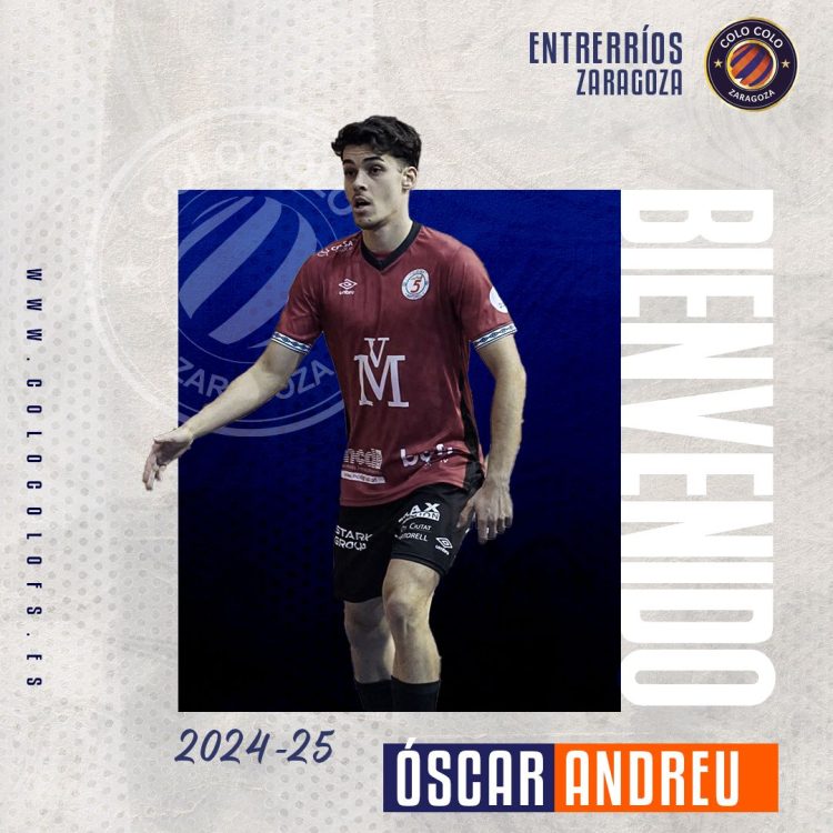 Óscar Andreu, refuerzo para el Entrerríos Zaragoza