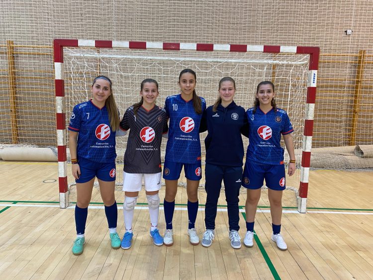 Hanna Solsona, Claudia Ubieto, Paula Ruiz, Candela Chevalier y Ángela Martínez, con Aragón al Campeonato de España de Selecciones Autonómicas