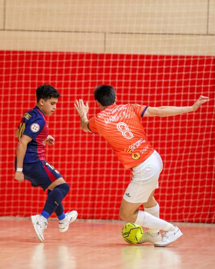 El Entrerríos Zaragoza pierde frente al Barça Atlètic