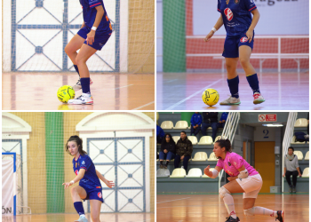 Yaiza Sien, Adriana Abad, María Mallor y Leire Pazos, con Aragón al Campeonato de España de Selecciones Autonómicas