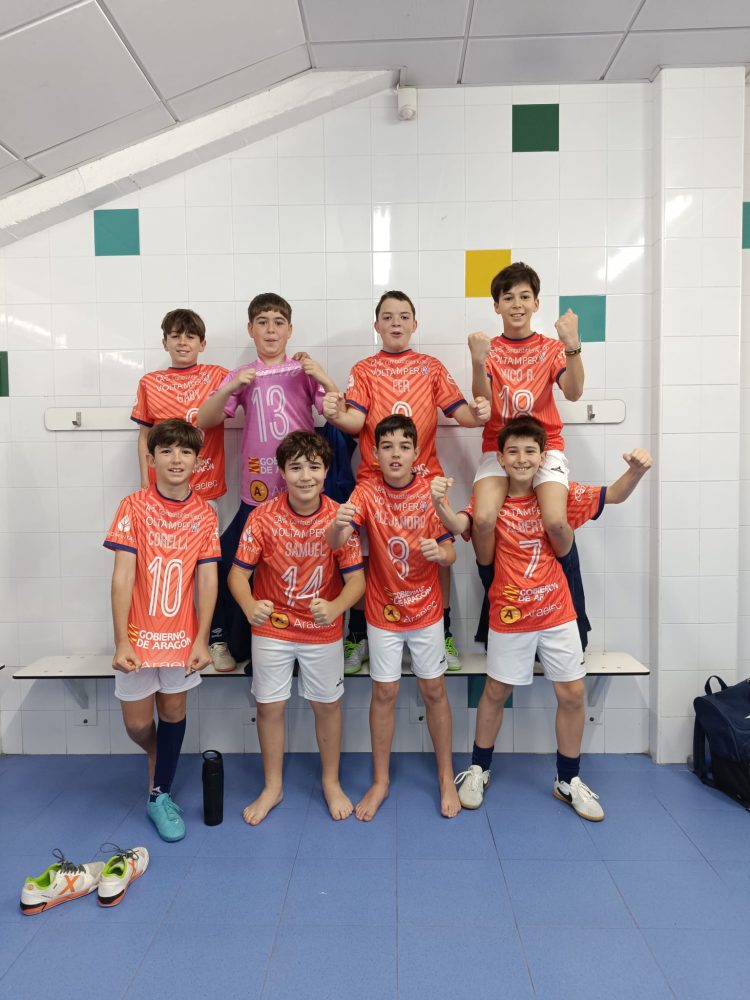 Pirineos Sagrado Corazón 1-4 Entrerríos Zaragoza (Alevín Superliga Serie Oro – Jornada 11)