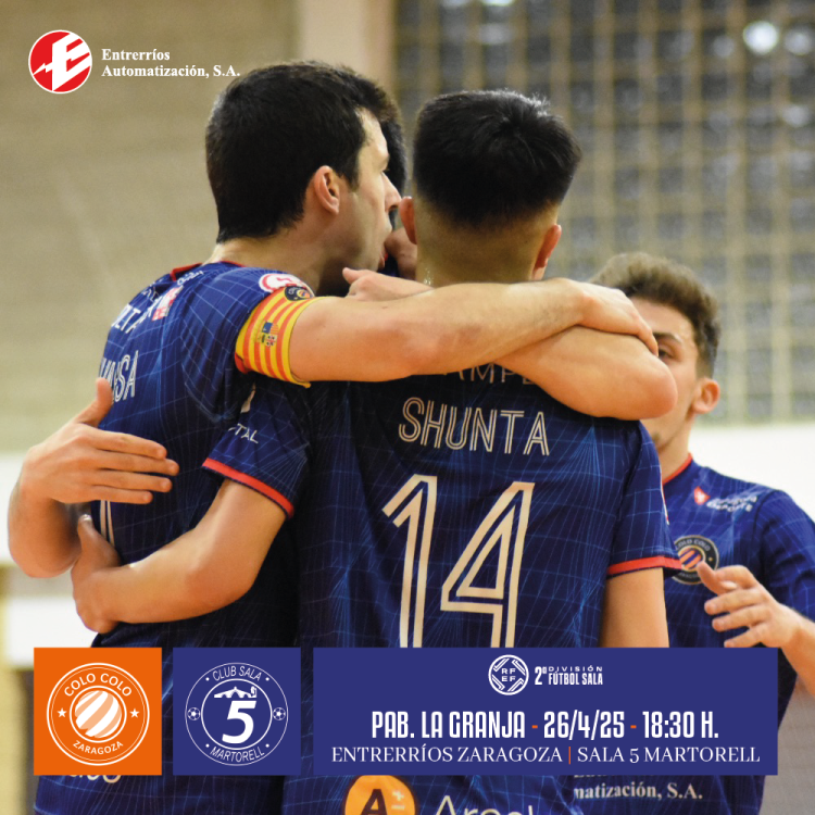 El Entrerríos recibe al Sala 5 Martorell