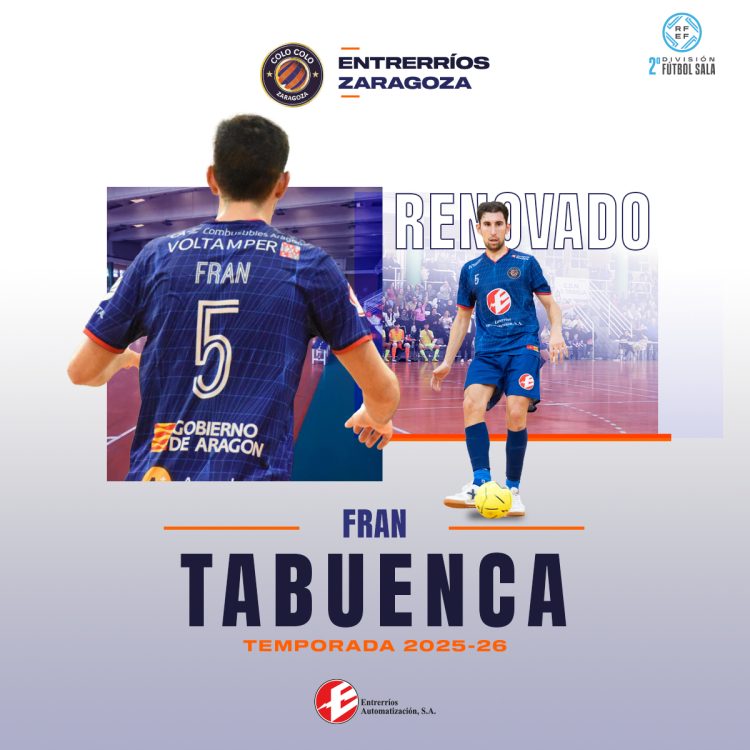 Fran Tabuenca sumará otra temporada más en el Entrerríos