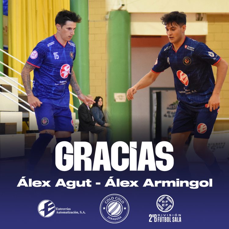 Álex Agut y Álex Armingol finalizan sus respectivas etapas en el Entrerríos Zaragoza