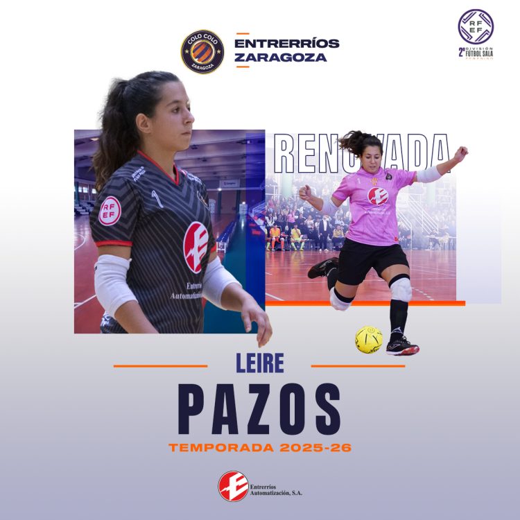 Leire Pazos continuará defendiendo la portería del Entrerríos