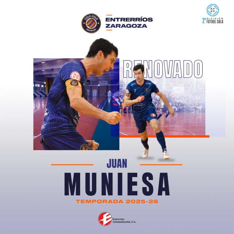 Juan Muniesa, a por su decimotercera temporada en el Entrerríos