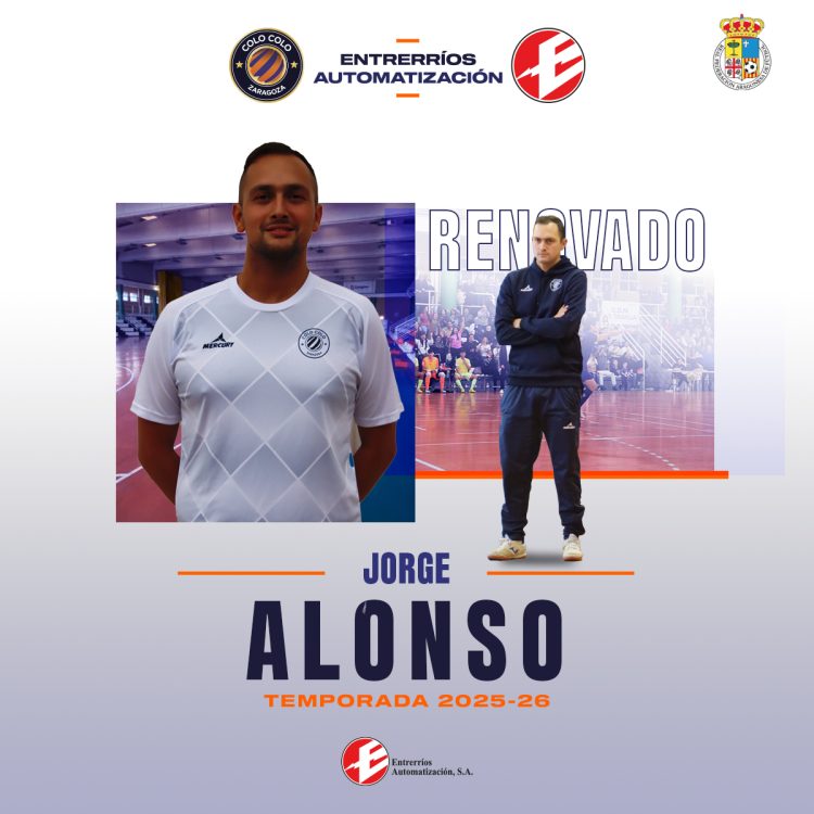 Jorge Alonso renueva como entrenador del Entrerríos Automatización de 1ª Autonómica
