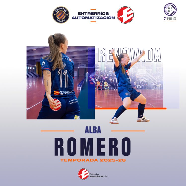 Alba Romero cumplirá su segundo curso en el Entrerríos