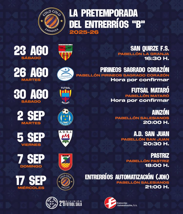El Entrerríos Automatización ‘B’ jugará siete amistosos en pretemporada