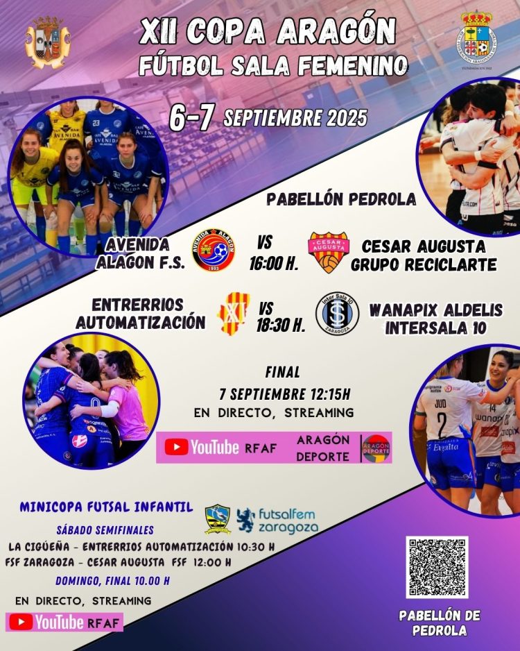 Pedrola acoge la XII Copa de Aragón Femenina